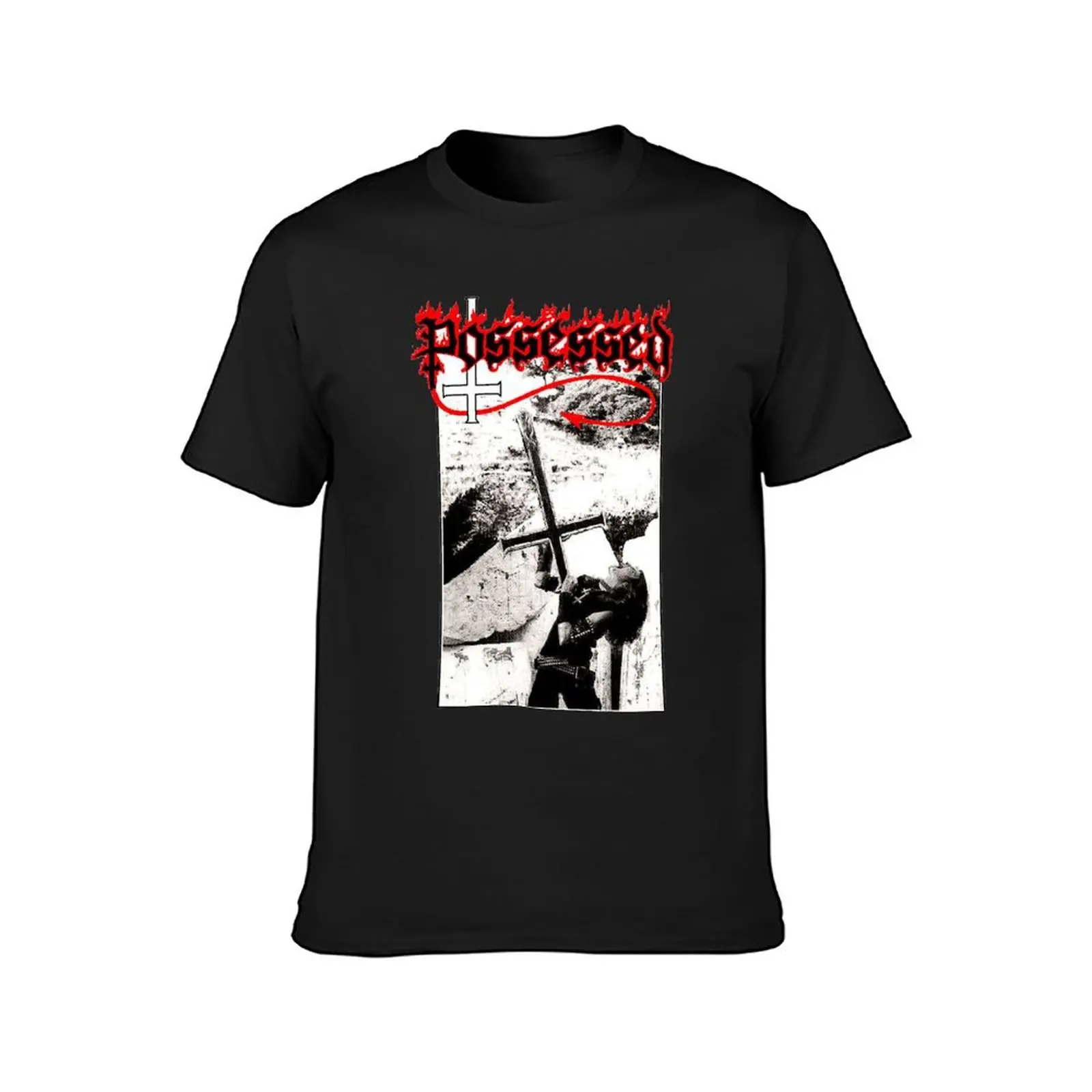 new - possessed band T-Shirt Copy T-Shirt kawaii clothes vintage oversized t shirts for men