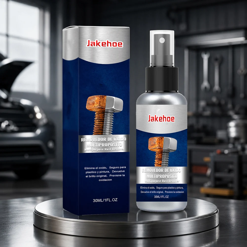 Car Wheel Rust Cleaner,Metal Rust Remover Protective Spray,Versatile Rust Removal Solution for Tools,Car's Cleaning Supplies