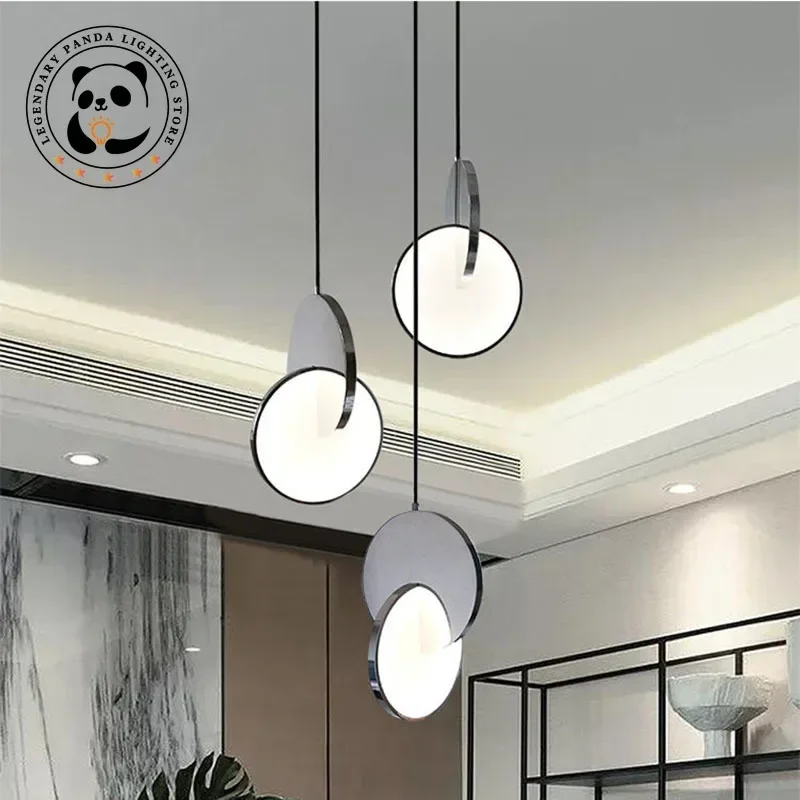 

Nordic Designer Pendant Lights Simplicity Individuality Hanging Lamp Bedroom Bedside Restaurant Cafe Bar Duplex Stair Luminarias