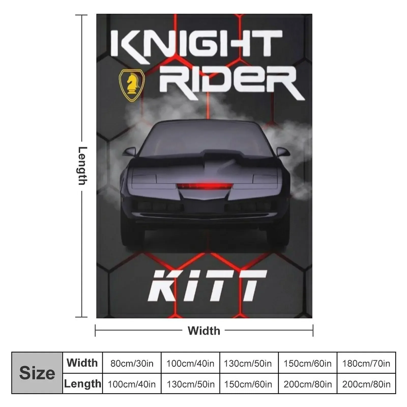 Knightrider, k2000 Throw Blanket blankets and throws heavy to sleep Travel warm winter Blankets