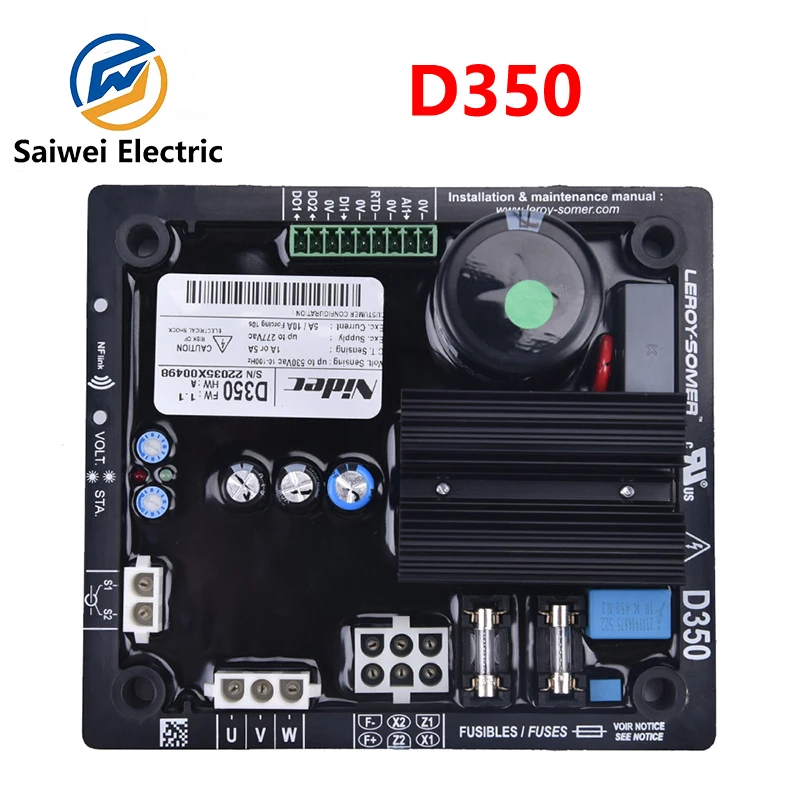 AVR D350 Genuine Leysenma Generator Automatic Voltage Regulator Voltage Stabilizer Adjusting Plate