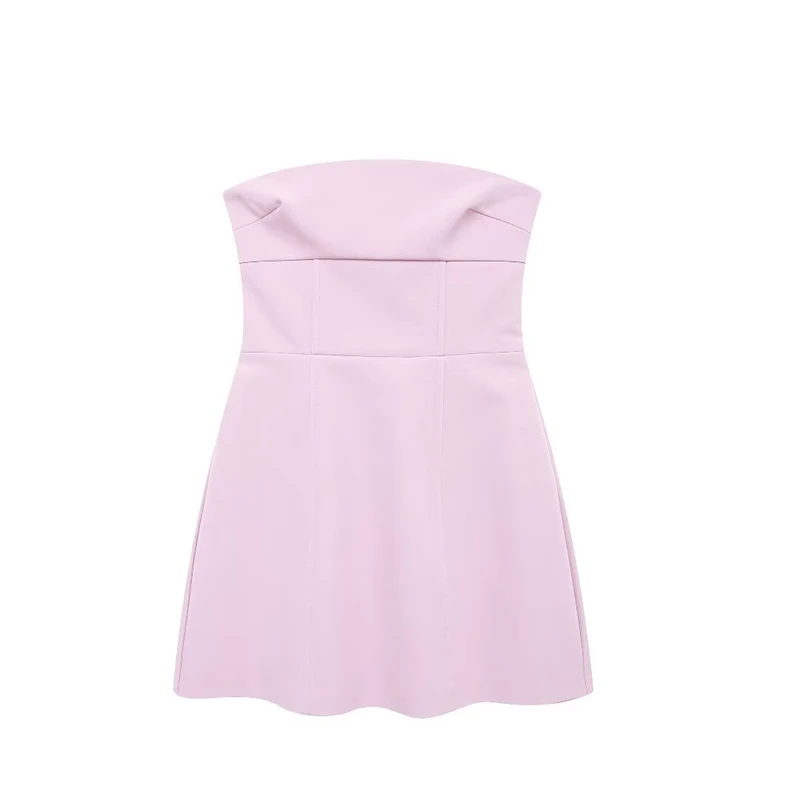 

Teen Girl Dress 2025 New Summer Fashion Bow Mini Dresses for Girl Elegant Chic Ladylike Girl Wrap Dress 14-18 Years