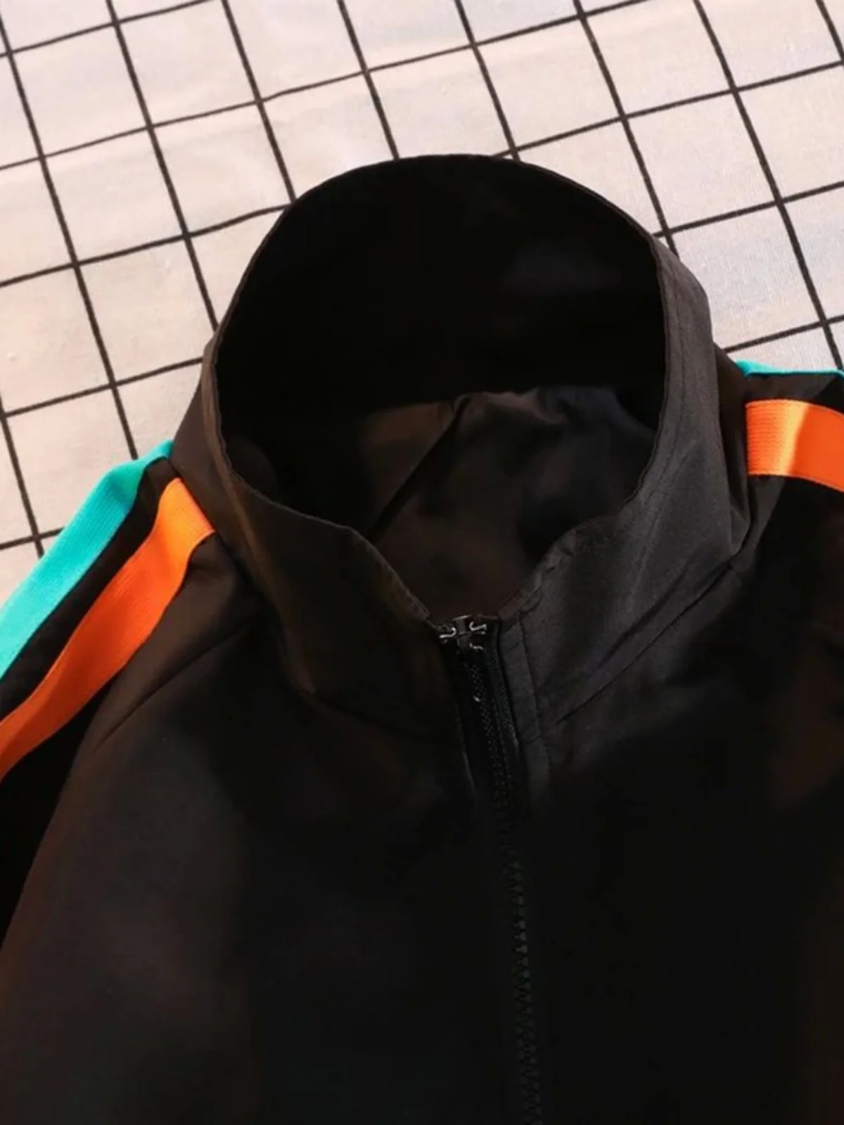 

Spor Long Sve Open Cardigan Casual Outerwear Zipper Closure Regular Fit Youthful Sle Autumn Warmth Outerwear