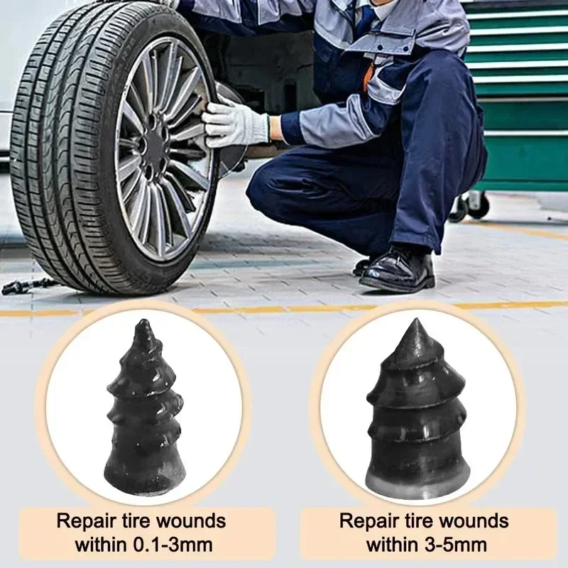 

Car Vacuum Tyre Repair Nail 100pcs Motorcycle Truck Scooter Bike Tire Puncture Repair Tubeless Tools for Car Tire Repair Tool