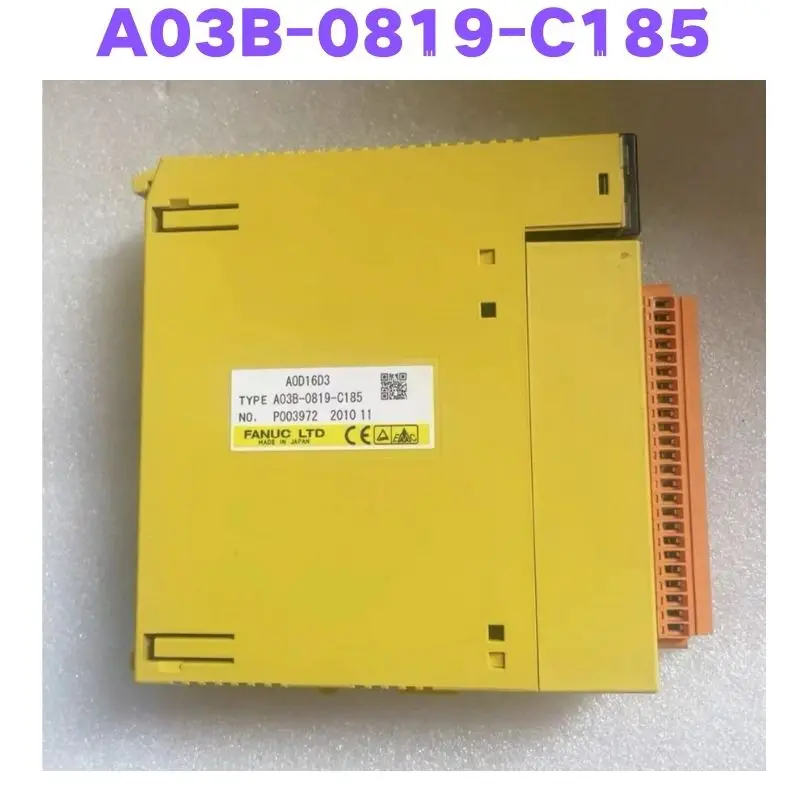 Latest quotation on September 2, 2025 Second-hand A03B-0819-C185 A03B 0819 C185 IO Module Tested OK Quick Shipment