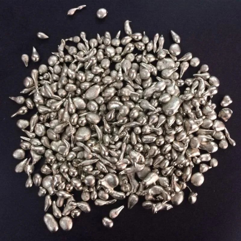 

200 г/пакет, медно-никелевые гранулы, блестящие, без пор, металлические материалы для литья своими руками