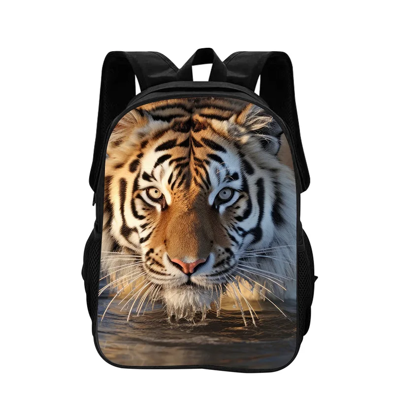 New Tiger Backpack Multi functional Fashion Trendy Animal Print Boys and Girls School Birthday Best Gift
