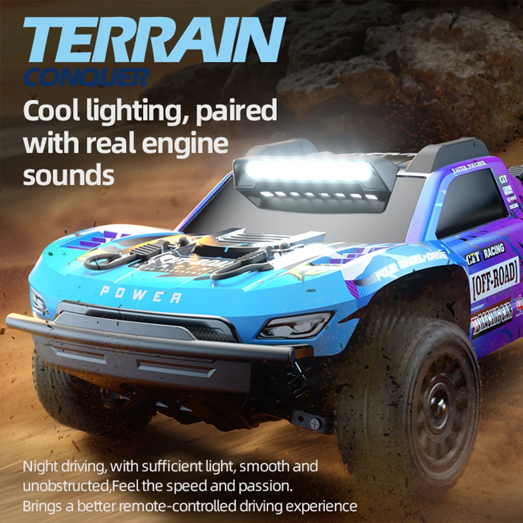 JJRC Q130 1/14 RC Auto 4WD Brushless Breve Camion Fuoristrada 2.4G Ad Alta Velocità Auto Breve Corso Drift Pickup Modello RC Per Adulti Bambino giocattoli