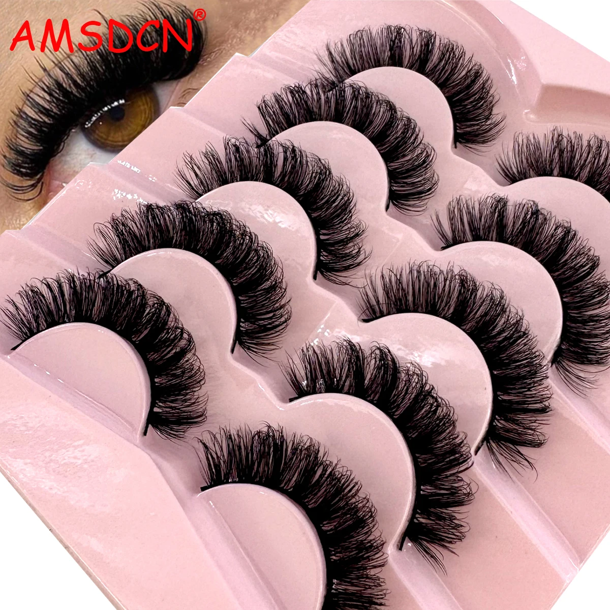 AMSDCN 5D Puszyste Rosyjskie R – Eyelash Extension Russian recenzja i cena