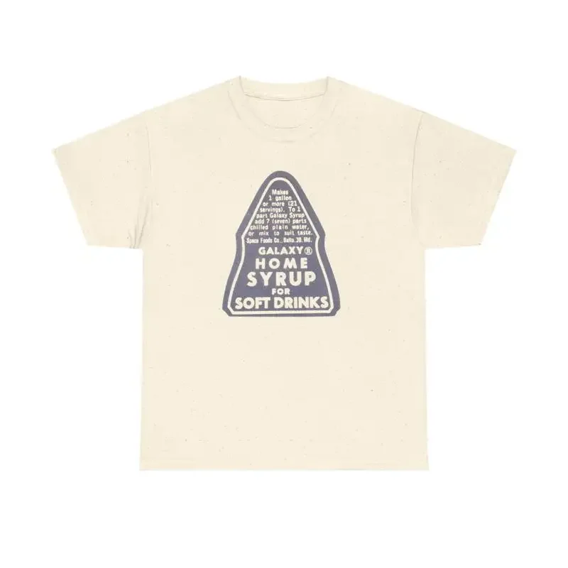 Throwback Retro T Shirt Galaxy Home Syrup Soft Drink NWT S 5XL