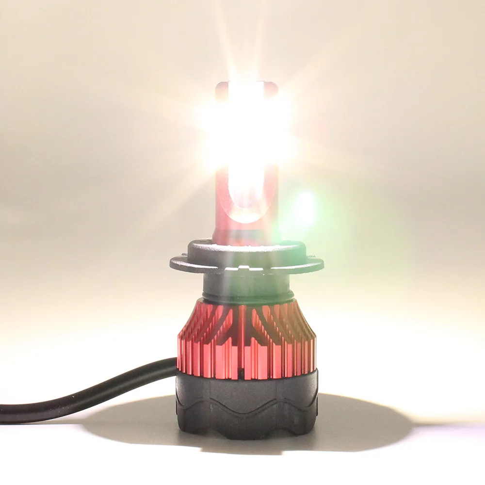 

ZK30 2Pcs 3000K 6000K 8000K COB 6000LM H1 H3 H8 H9 H11 9005 9006 H4 H7 Led car headlights bulbs 9003 Hi/Low 9004 H13 Auto LED