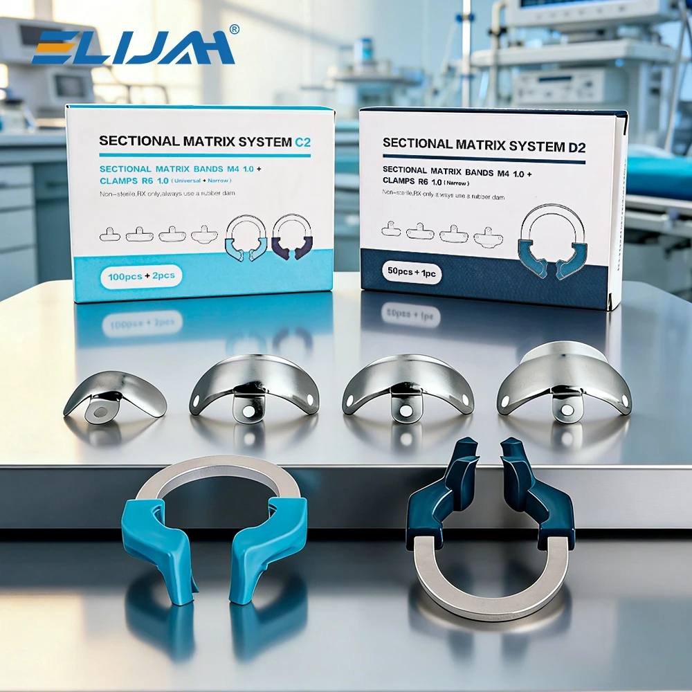 

Стоматологические матричные ленты ELIJAH: металлические матрицы NITI, зажимные кольца, секционная контурная матричная система, никелевые зажимные кольца, инструменты для стоматологов