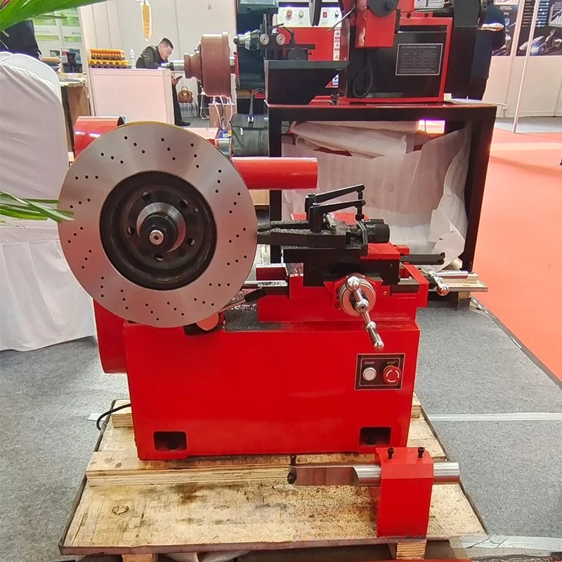 Optical brake disc repair machine, brake disc lathe, brake disc repair dual-purpose optical drive