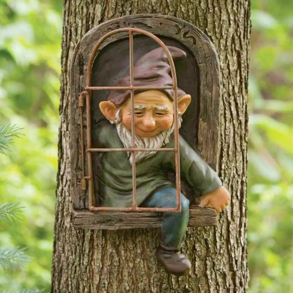 

‌3D Resin Garden Gnomes - Handmade Gnome Statues for Garden Decor, Whimsical Fairy Tale Figurines, Outdoor Yard Ornaments