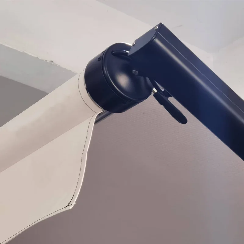 5.5x2.5 متر Rv قافلة متعددة الزوايا مظلة من الشمس Rv المظلة خيمة المظلة مع إطار أسود للمنزل المتنقل مقطورات السفر مقطورة سيارة