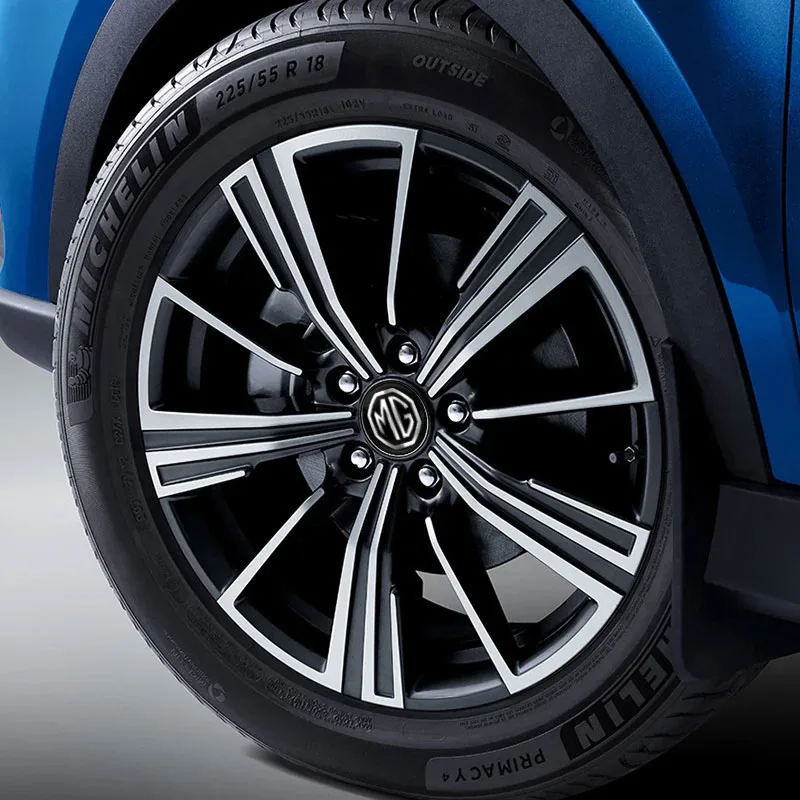 4Pcs 56mm Car Wheel Rim Hub Center Cap Logo Stickers For MG4 EV MG ZS MG5 MG7 MG HS Wheel Hub Emblem Decor Accessories view 4