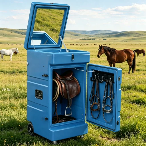 CNC Aluminum Molds Casting Mold Rotomolded Molds for Horse Tack Trunk Saddle Cabinets Horsemen Equestrian Tack Storage Trunk