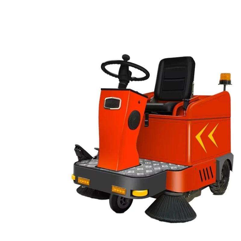 Hot-selling high-power electric road sweeper leaf collection novice