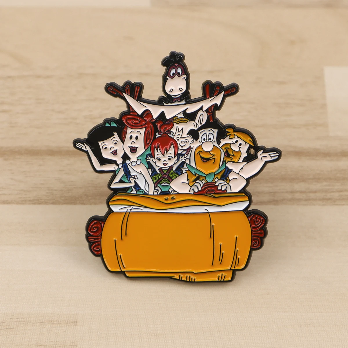 Happy Cartoon Movie  Enamel Pin Brooch Lapel Pins Badge for Backpack Clothes Accessories Fashion Small Jewelry Gifts