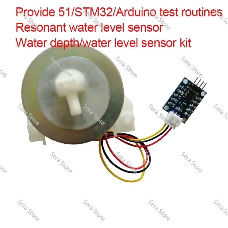 Water Depth Sensor Module Resonant Liquid Level Sensor Measurement MCU 51/STM32 Routine