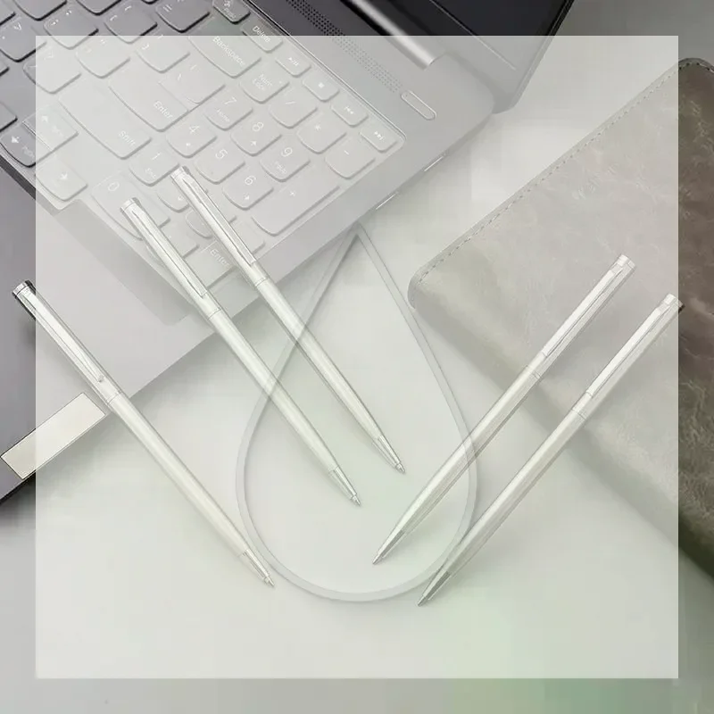 High Quality Stainless Steel Ballpoint Pen Twist Design Medium Nib Smooth Writing Pen for Corporate Gifting