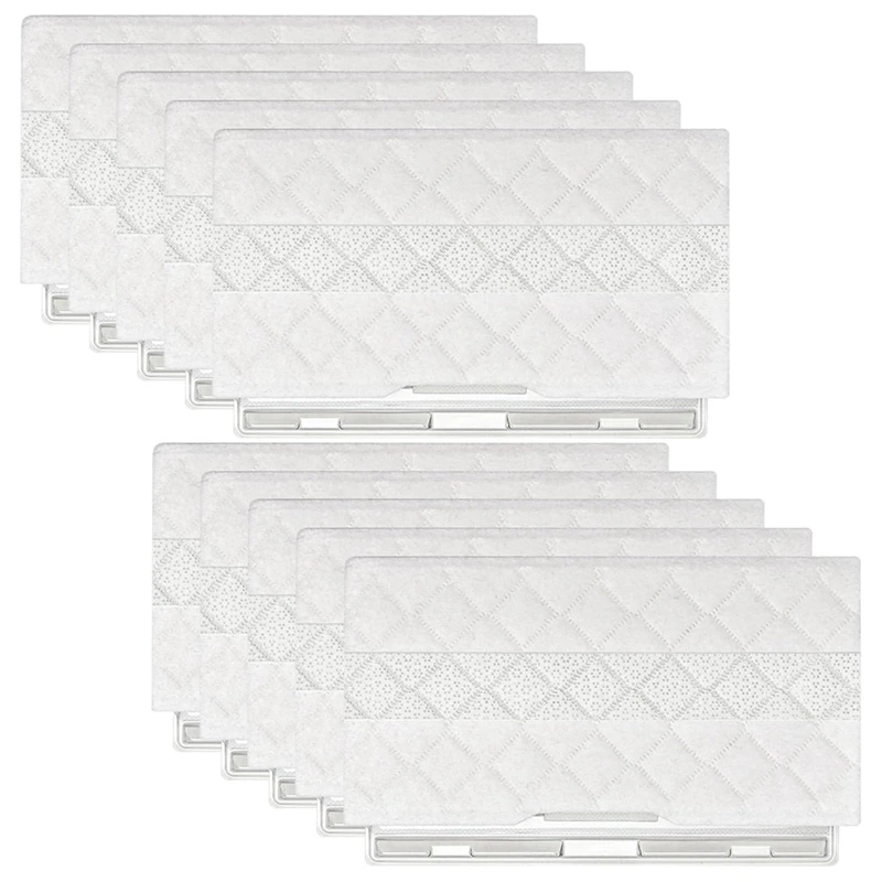 10 PCS MOP Pads For Shark Vacmop Pro VM252 VM250 VM200 VC205 VM250 QM250 VM190 VM200P12 Disposable Replacement Pads