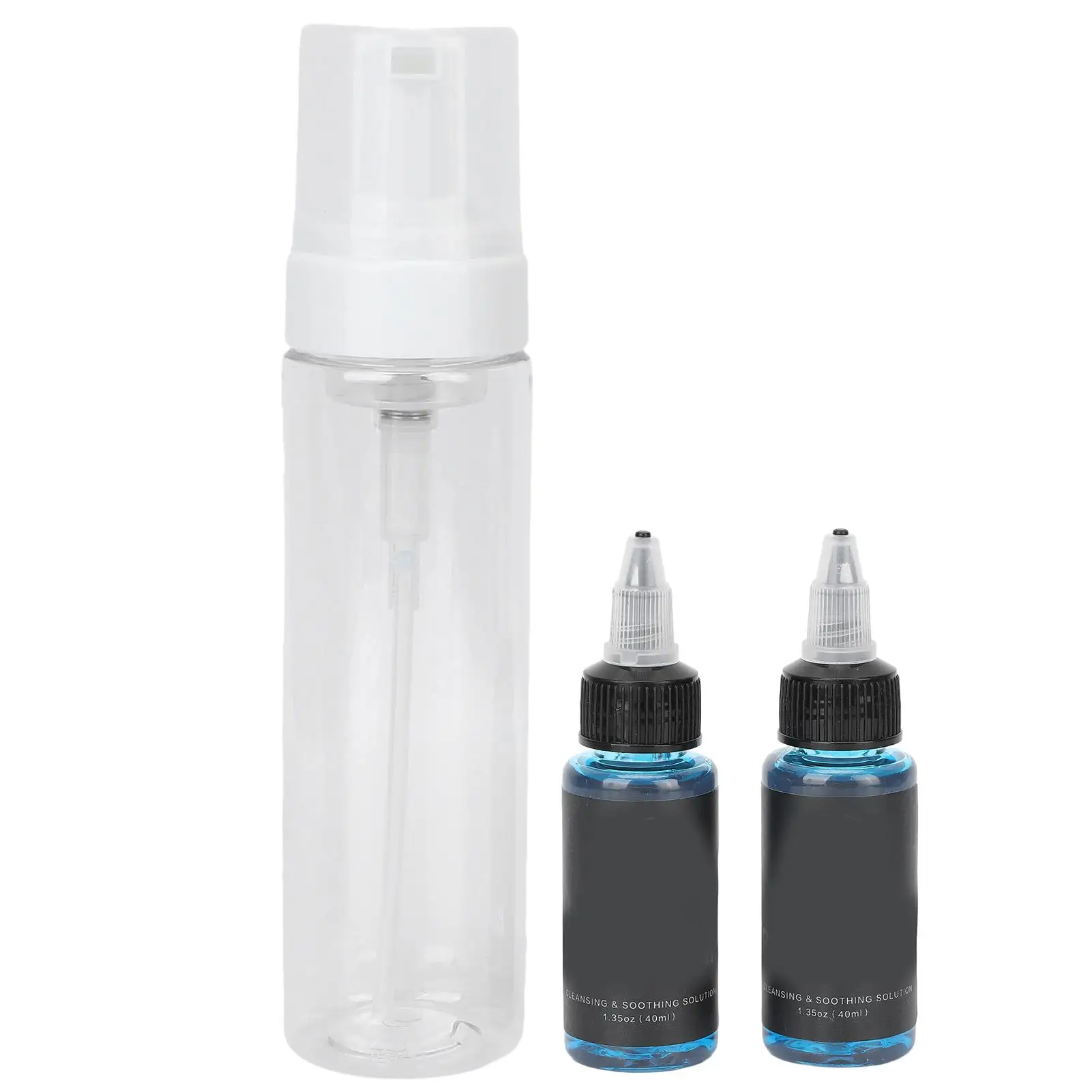 for tattoo Care Kit: Swelling Relief & Pain Reduction with Empty Foam Bottle for tattoo Artists & Shops