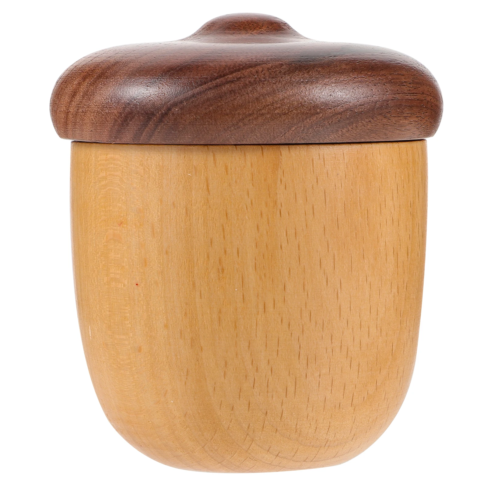 

Wooden Sign Bucket Cotton Bud Holder Toothpicks Container Travel Storage Reusable Dispenser Buds