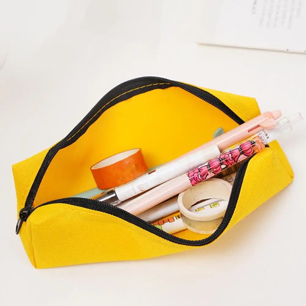 Multi-pen Storage Case Capacity Oxford Pencil Case for Students Canvas Pouch with Smooth Zipper Premium Stationery Travel