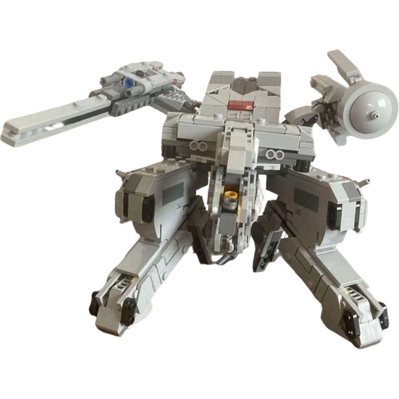 

1094pcs MOC Metal Gear Rex Ray Two Pack Icons Model Building Blocks Construction Toy Christmas Gifts DIY Creative Idea Education