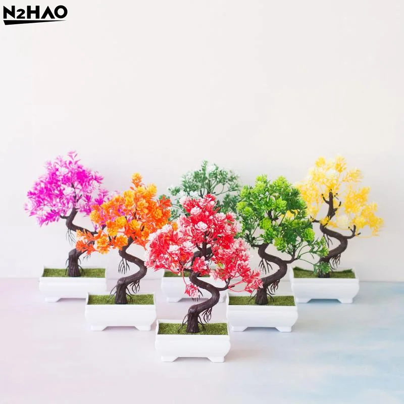 ต้นไม้ประดิษฐ์ตกแต่ง กระถางบอน - Bonsai Tree Zen Garden บทวิจารณ์และราคา
