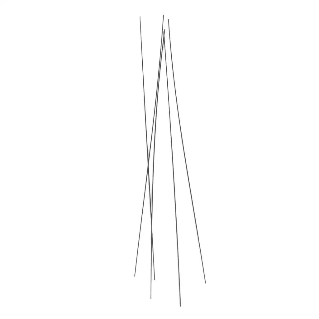 

5 шт. карбоновые плоские стержни, материалы для самостоятельного изготовления, аксессуары для диорамы, 1x200 мм