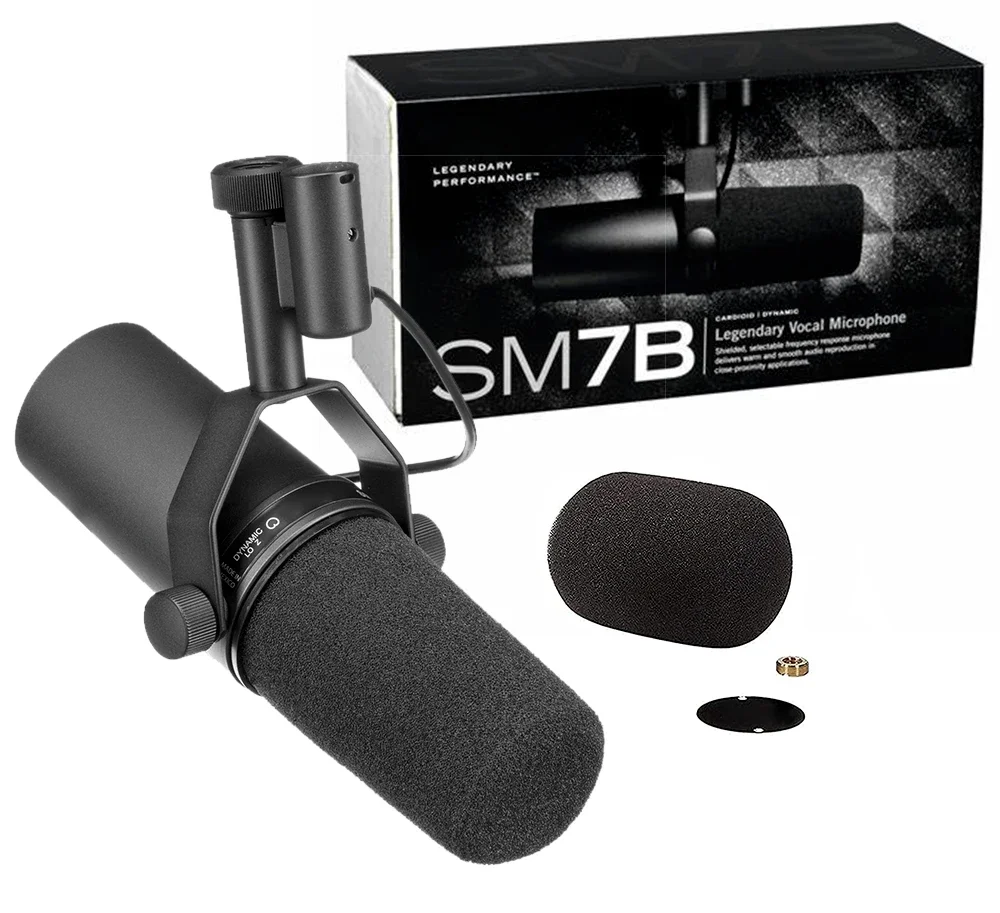 SM7B SM 7B professional reporter interview singing wired usb condenser recording wired condenser microphone kit