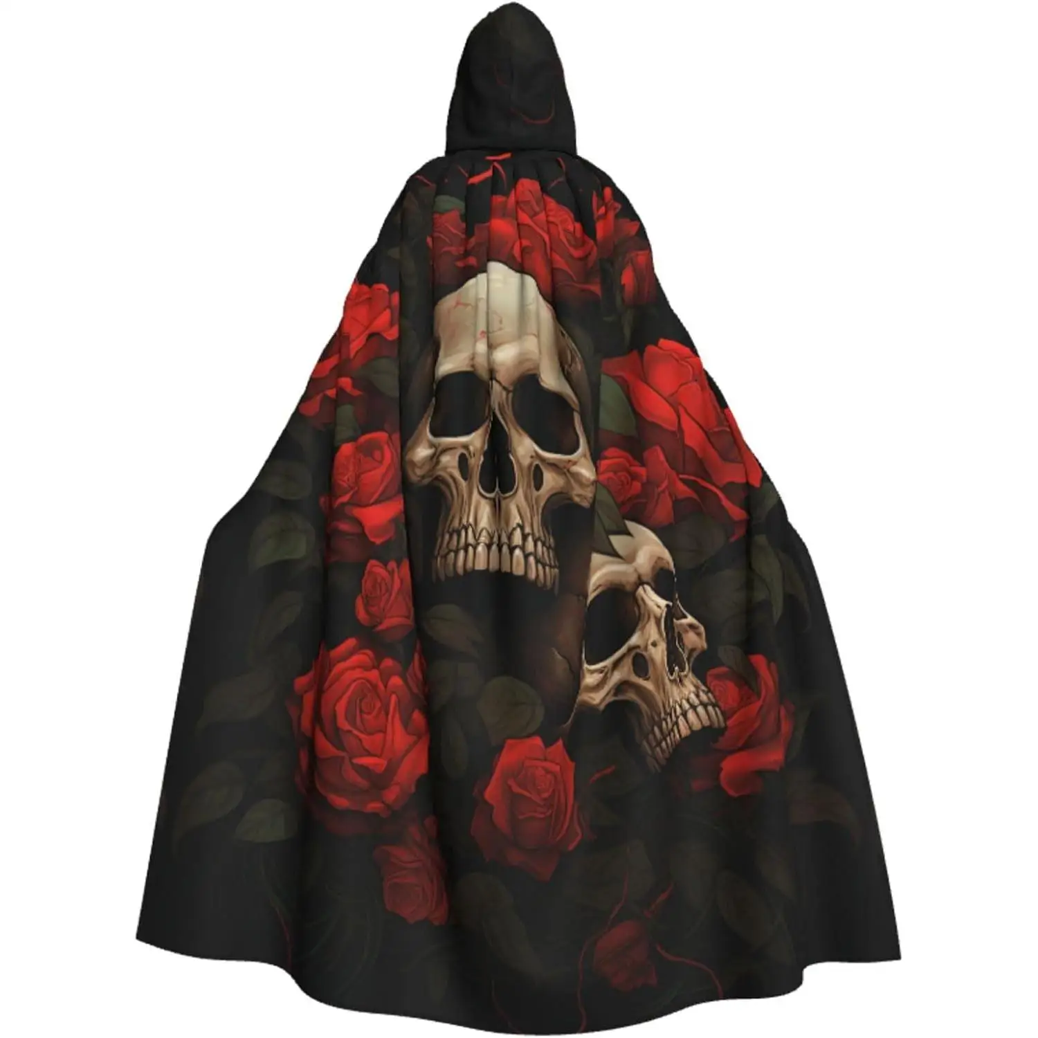

Halloween Hooded Cloak Adult Hooded Cloak Cape Halloween Christmas Cosplay Costumes for Men Women