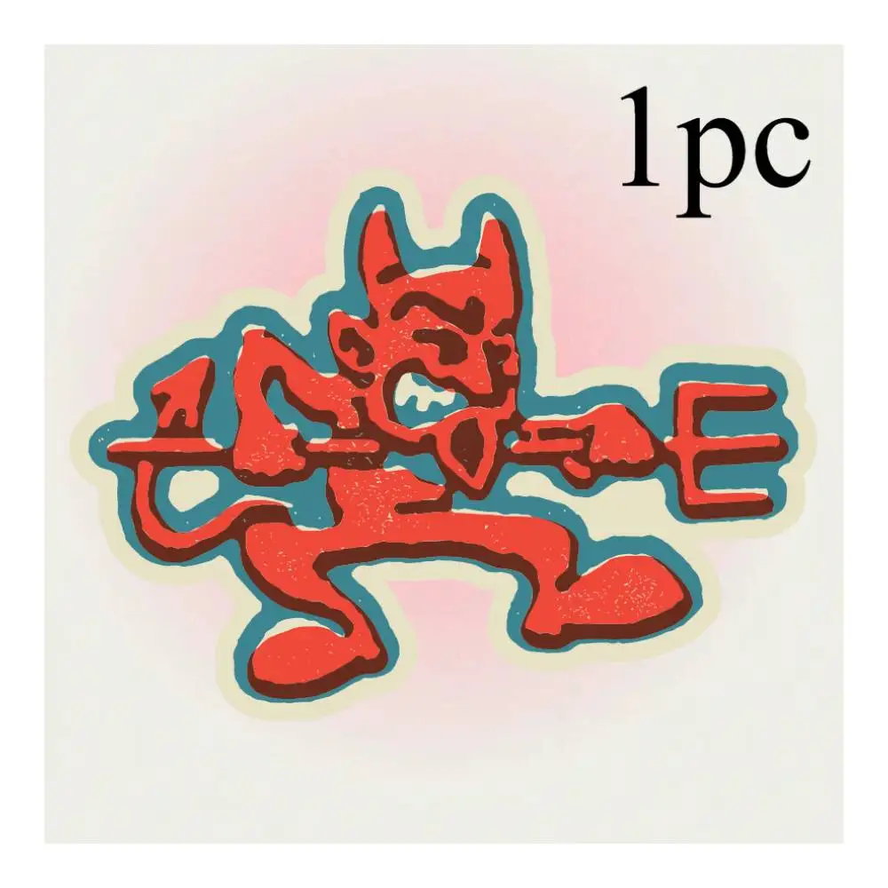 Retro Red Devil American Old School Vinyl Sticker Matte Decal for Car Window Laptop Truck Bottle q