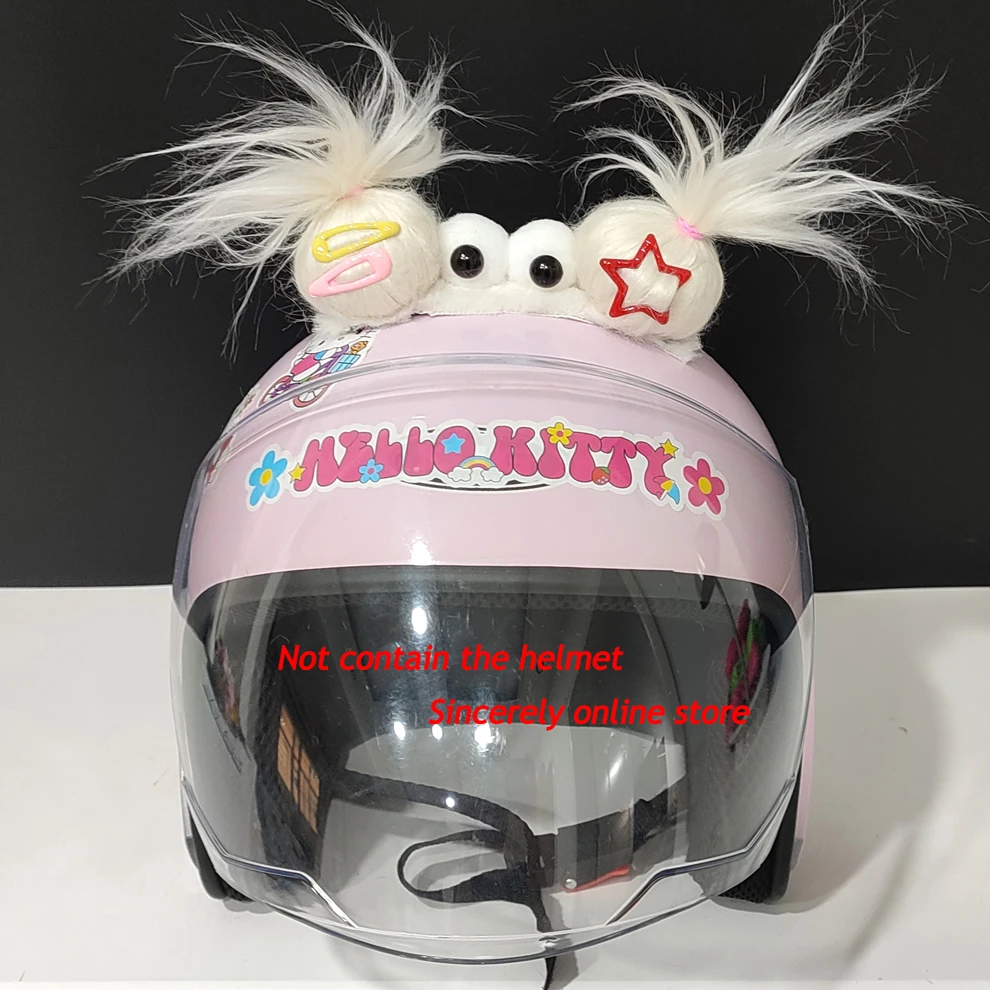 Cute Funny Helmet Decoration Ears For Girls Child Motorcycle Cycling Ski Helmet Funny Decor Accessories Stickers Cat Ears