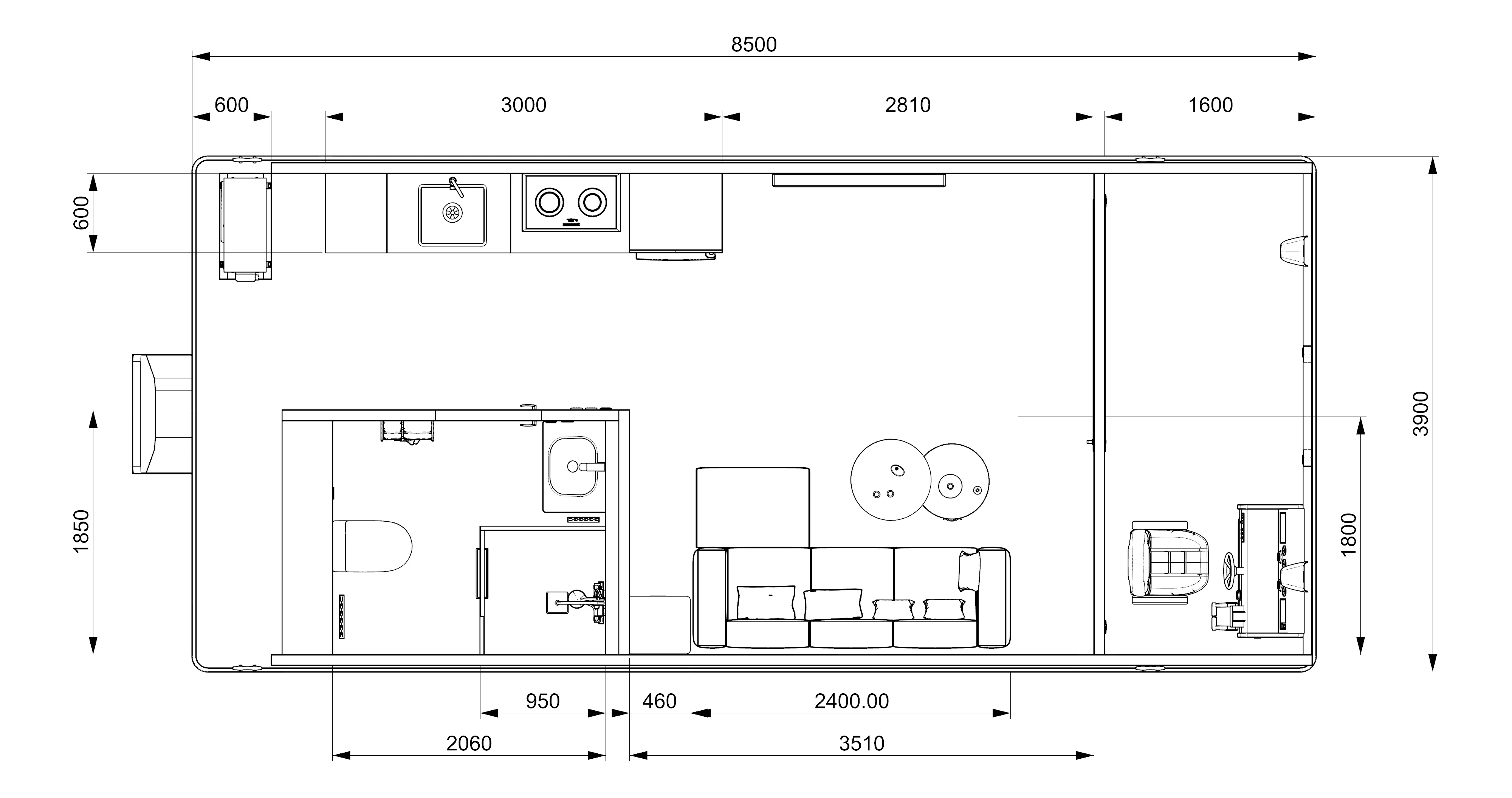 New Design HB-790 Luxury Floating Home New Condition Cabin Cruiser with Panoramic Water Views Your Dream Home on the Water