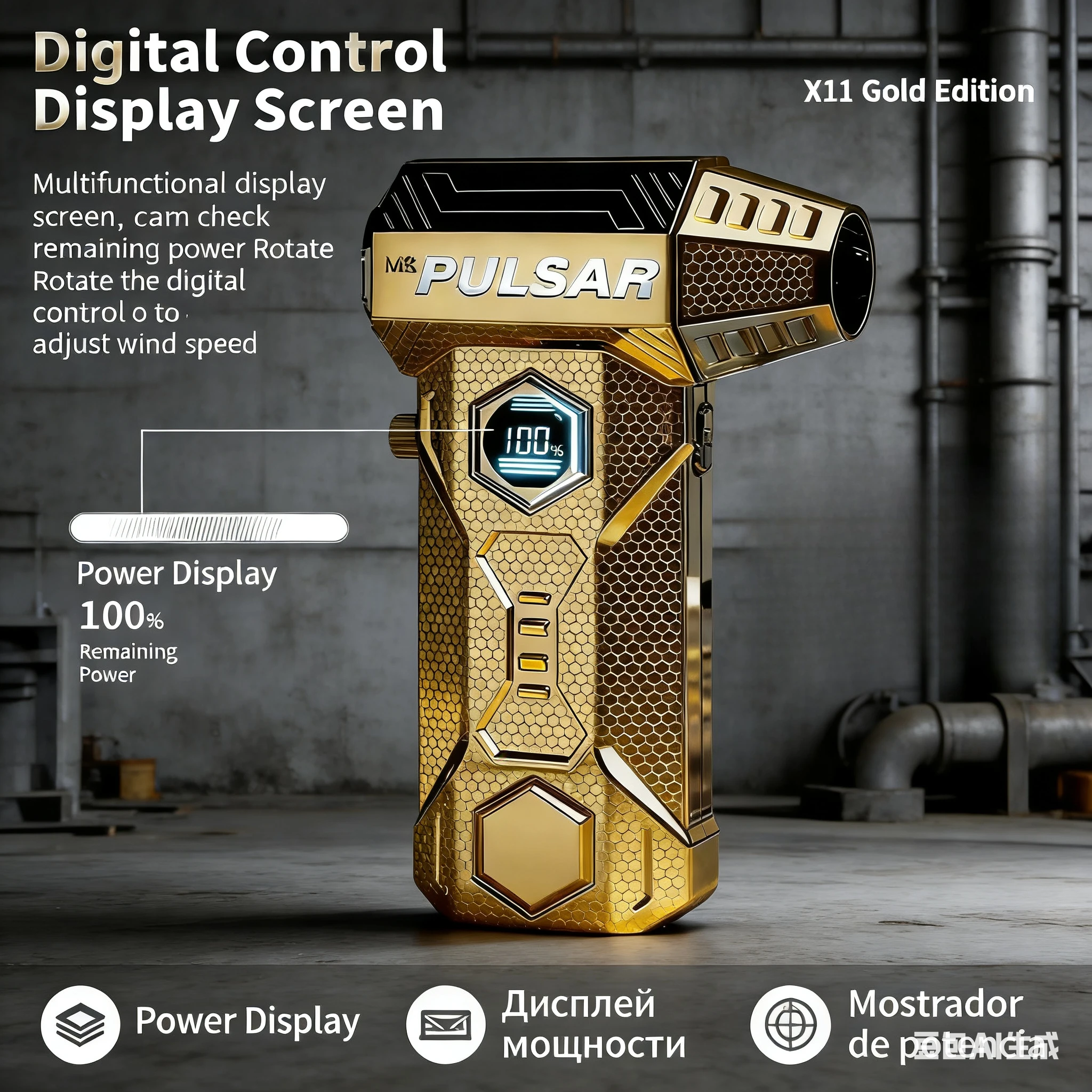 

Золотой турбоструйный вентилятор 990000 об/мин, мощный воздуходувка, бесщеточный двигатель, турбовентилятор, скорость ветра, 75 м/с, 10000 мАч, постоянный вентилятор