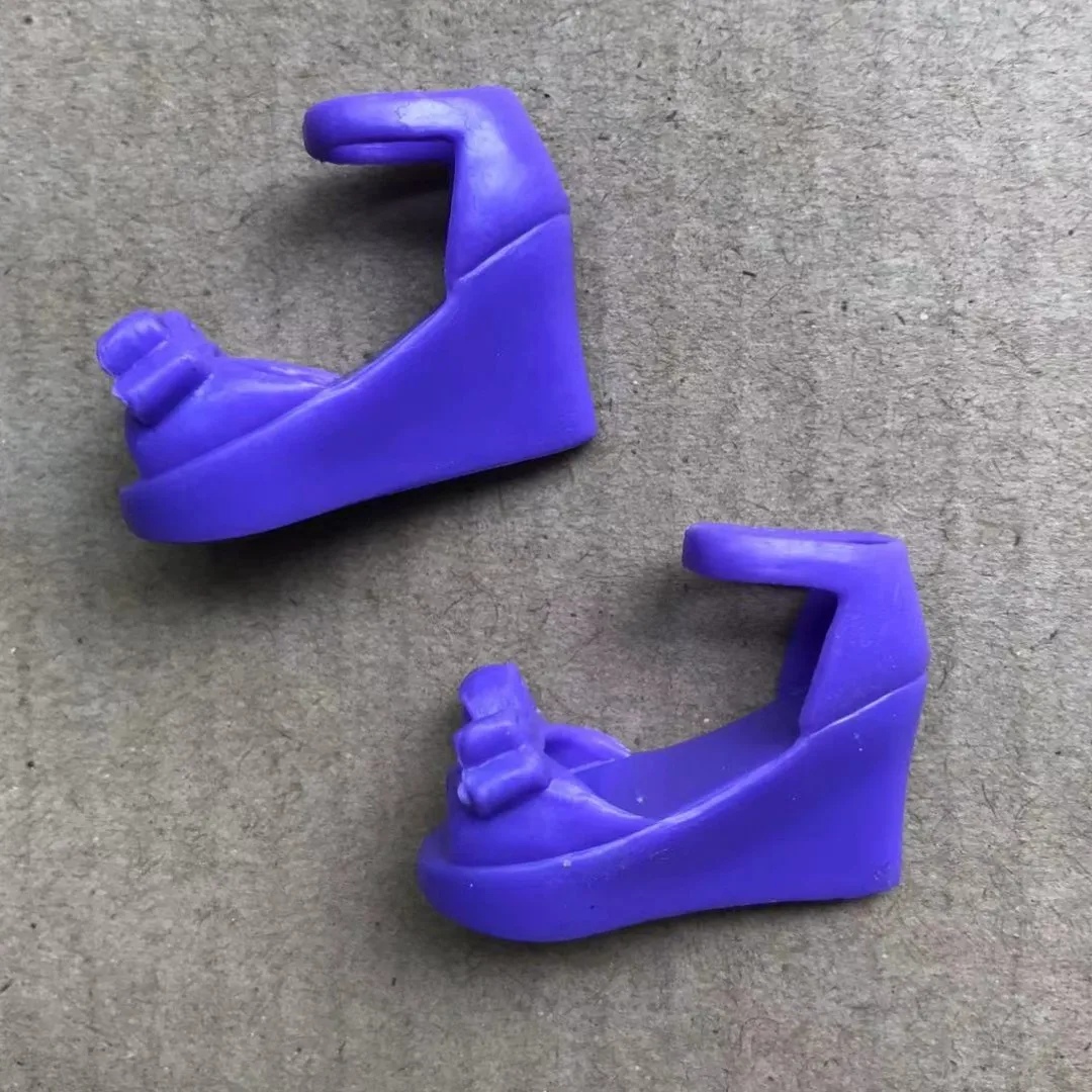 1/6 Puppe Schuhe Sandalen Bunte Puppe Zubehör Kinder DIY Puppe Dekoration Teile Original Puppe Dekore Schuhe – Detail 10
