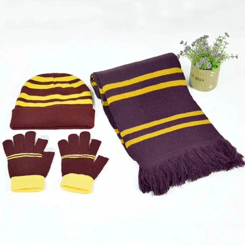 Kostium Cosplay Szalik Czapka Dotykowe Rękawiczki Szaliki Zestaw szalików