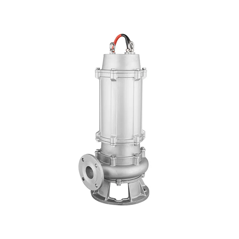 All stainless steel sewage pump 304/316 cut non-clogging sewage pump, acid and alkali resistant and corrosion resistant indust