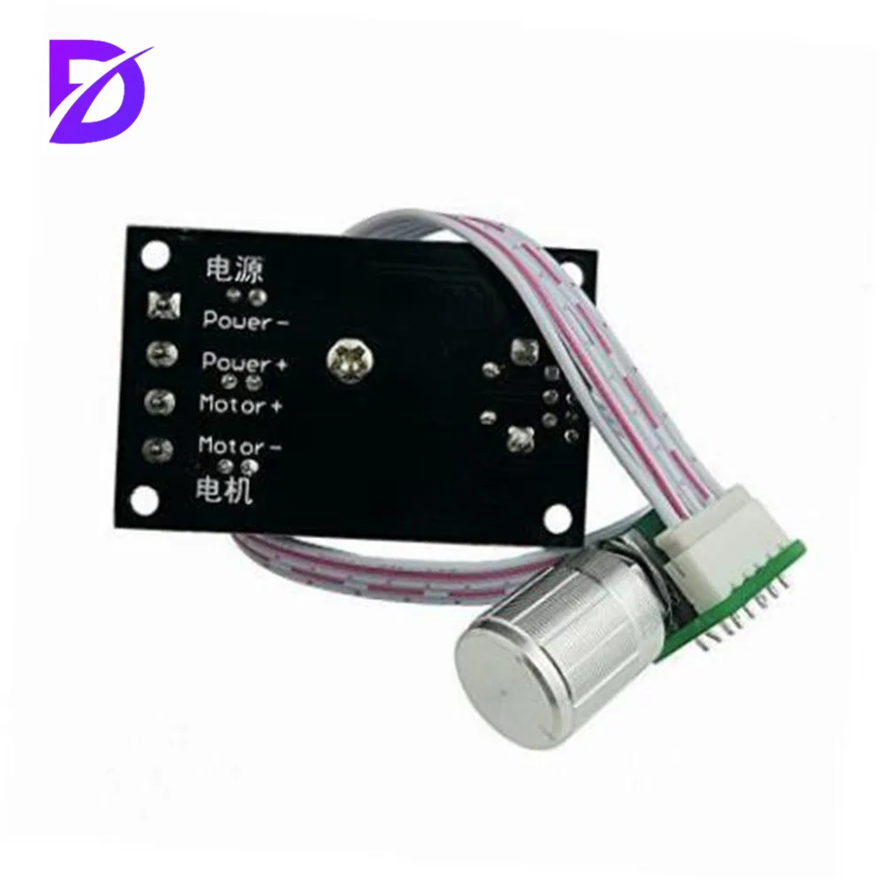 3A 80W PWM DC Motor Speed Controller-estensione manopola regolabile