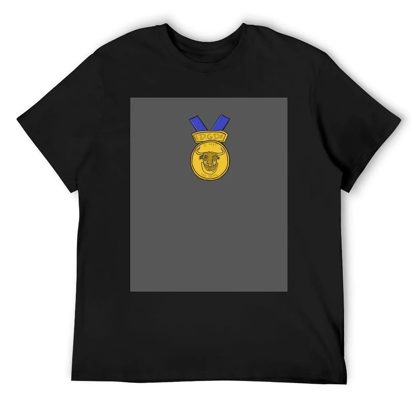 

I Met the Devil Medal - DGD T-Shirt graphic t shirt vintage anime tshirt vintage clothes anime shirts men
