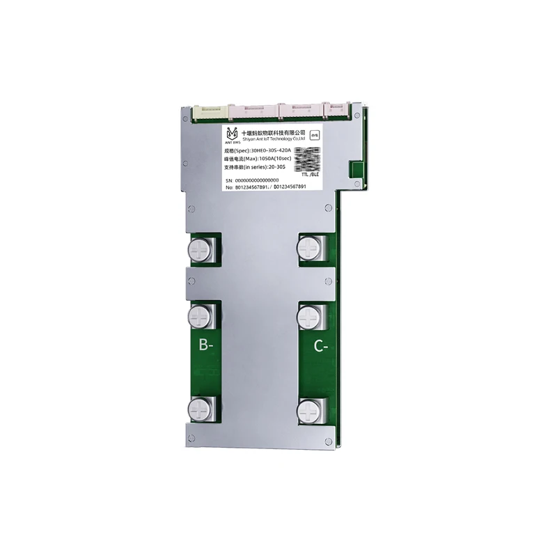 Smart bms 17S 20S 22S 24S 26S 28S 30S Li-ion LiFePo4 LTO battery ant bms 50A 170A 420A 60V 72V 96V 108V smart balance board