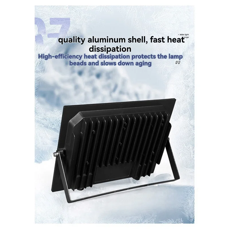 

ABKS-LED Flood Light Spotlight Outdoor Lighting Waterproof White Light Garage Gym Street Gate Wall Lamps Floodlights
