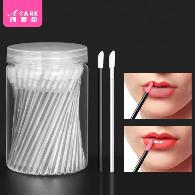 DX01/Lip brush/Disposable/B1PQ0-Lip brush lipstick lip glaze portable makeup brush mini lip brush blooming color