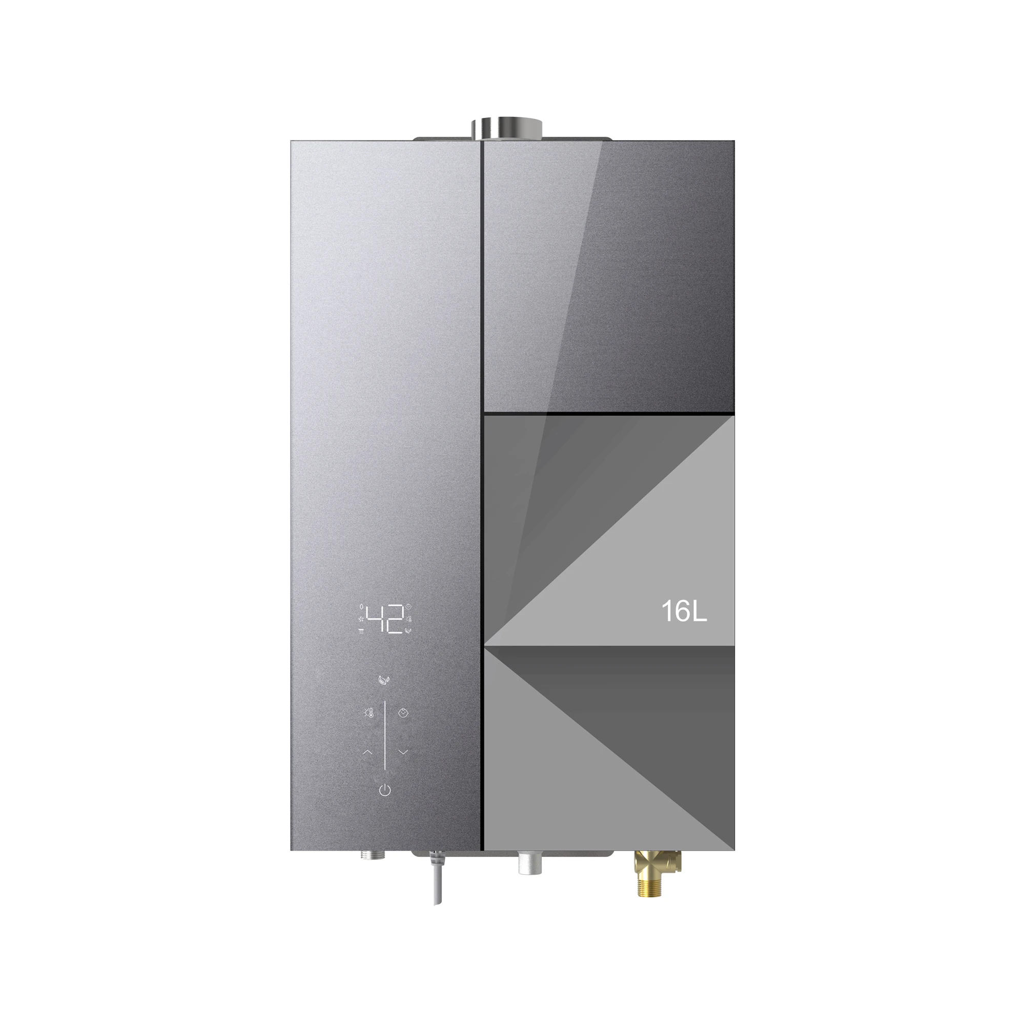 Best Sale High Quality 16L Instant Tankless Bathroom Water Heater Household Kitchen Ventilation Natural Gas Copper Heat