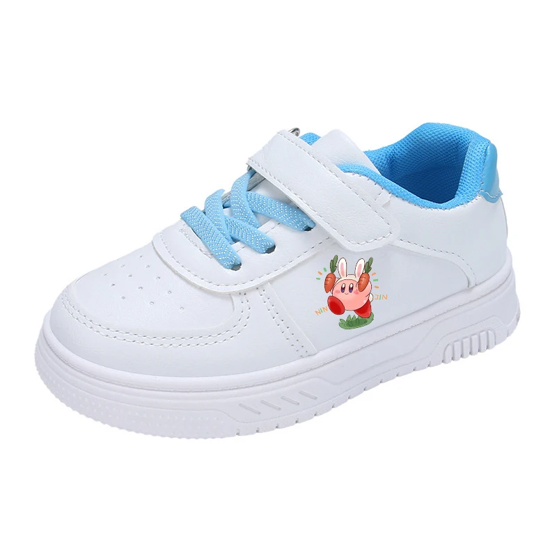 Gwiazdy Kirbys Trampki Chłopiec Dziewczyna Kreskówka Anime Wzór Sportowe Buty do Koszykówki Modne Codzienne Buty do Biegania Małe Białe Buty Nowe