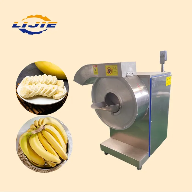 Commercial Electronic Banana Slicer and Forefoot Slicer with High Capacity Motor and Bearings for Efficient Food Processing