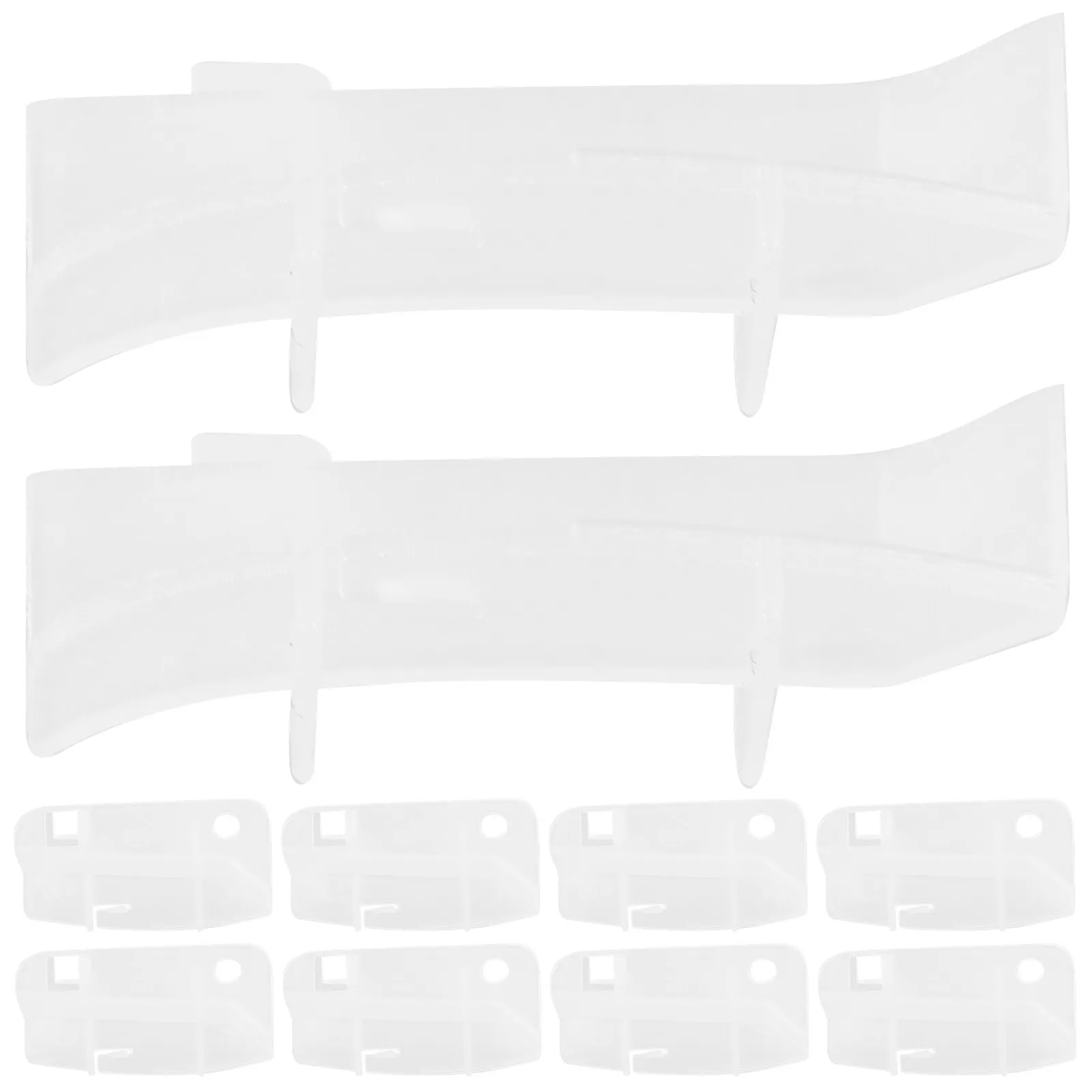 100Pcs Ceiling Lamp Fixing Clips Rotary Plastic Buckles Thickened Lampshade Mounting Holders Replacement